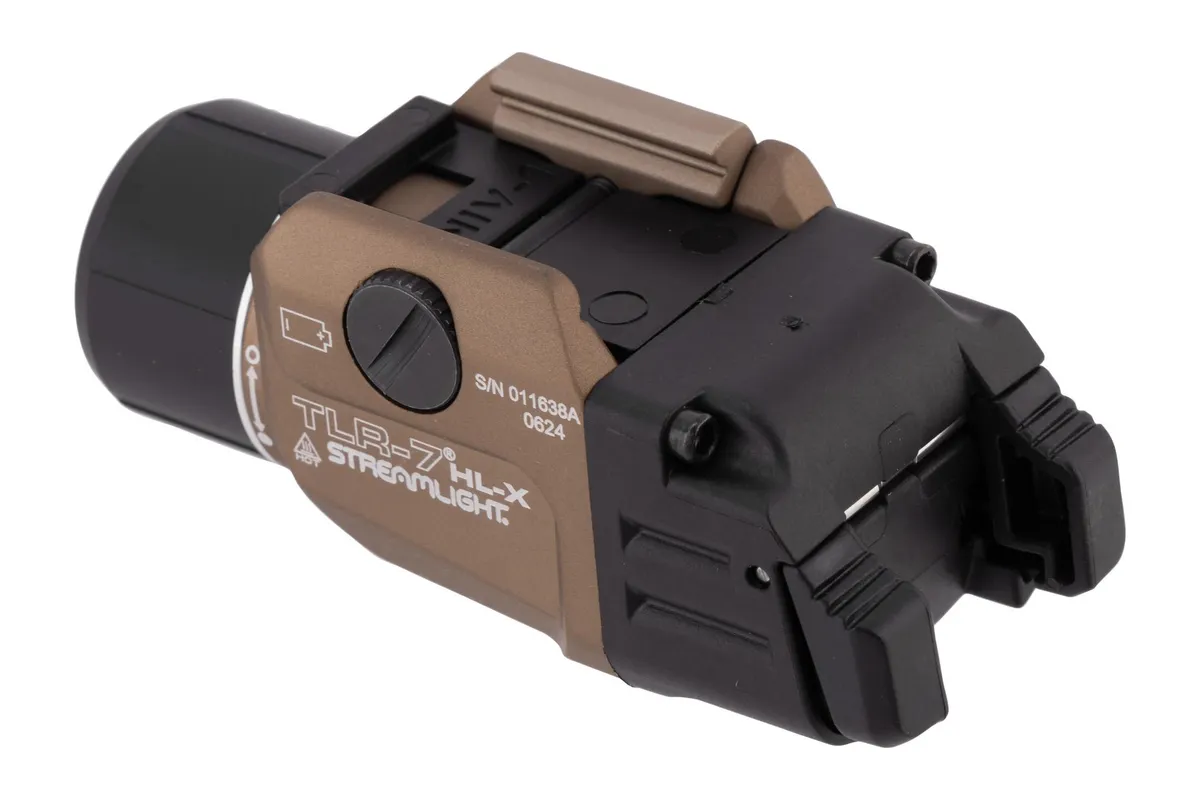 Streamlight TLR-7 HL-X USB Weapon Light for Picatinny Rail FDE - Light - view 3