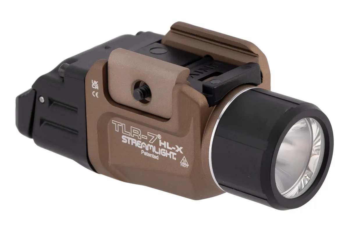 Streamlight TLR-7 HL-X USB Weapon Light for Picatinny Rail FDE - Light - view 1