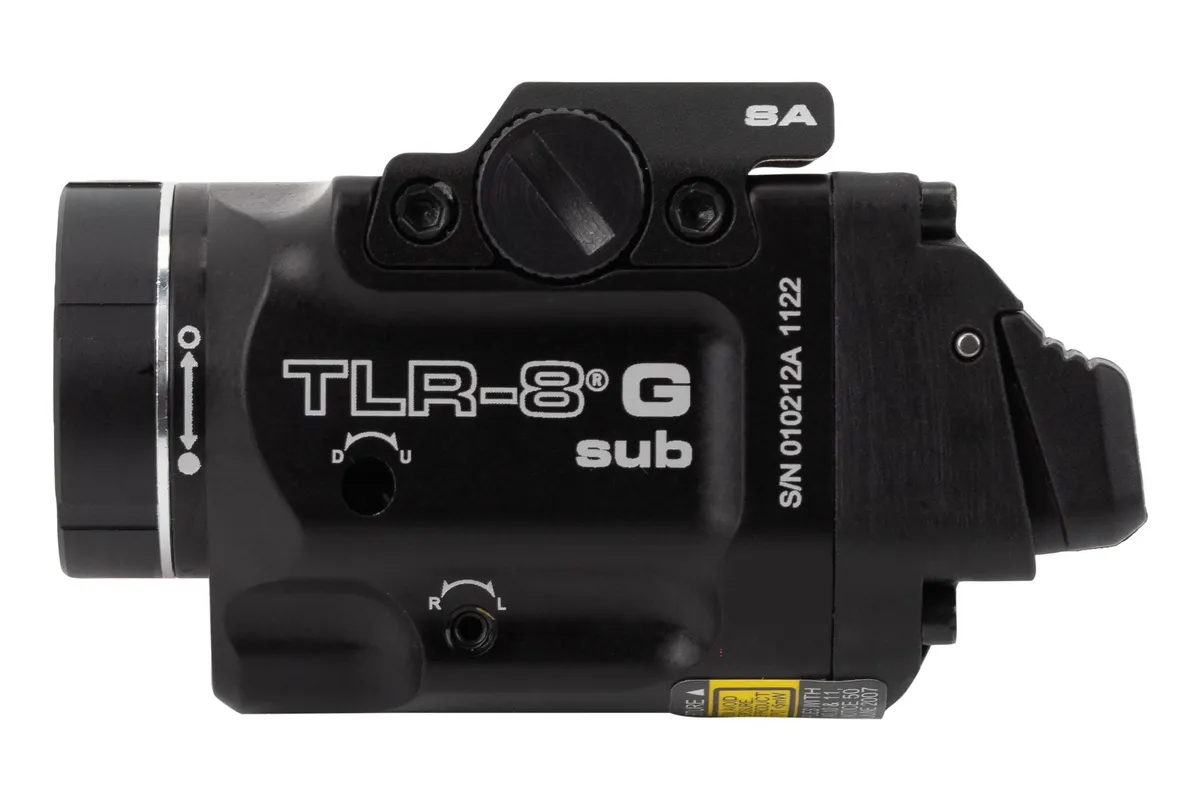 Streamlight TLR-8 G SUB Light 2.51" 500 lm, Green Laser - 69438 - Light - view 2