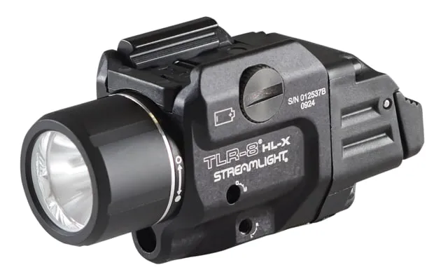 Streamlight TLR-8 HL-X USB SL-B9 Rechargeable 1000 Lumens Weapon Light with High And Low Switches USB-C Cord Multi-Tool And Key Kit Black - Light - view 1