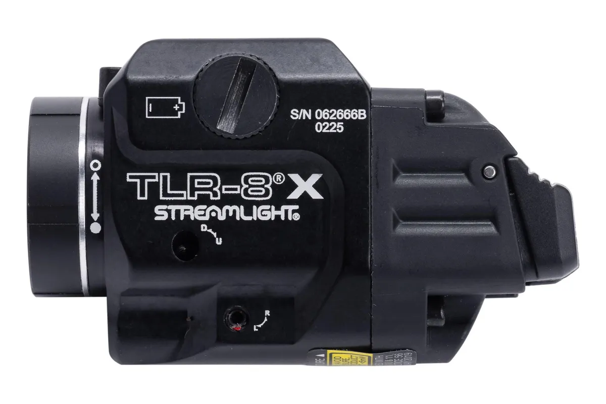 Streamlight TLR-8A FLEX Weapon Light with Red Laser - 500 Lumens - High/Low Switch - Light - view 4