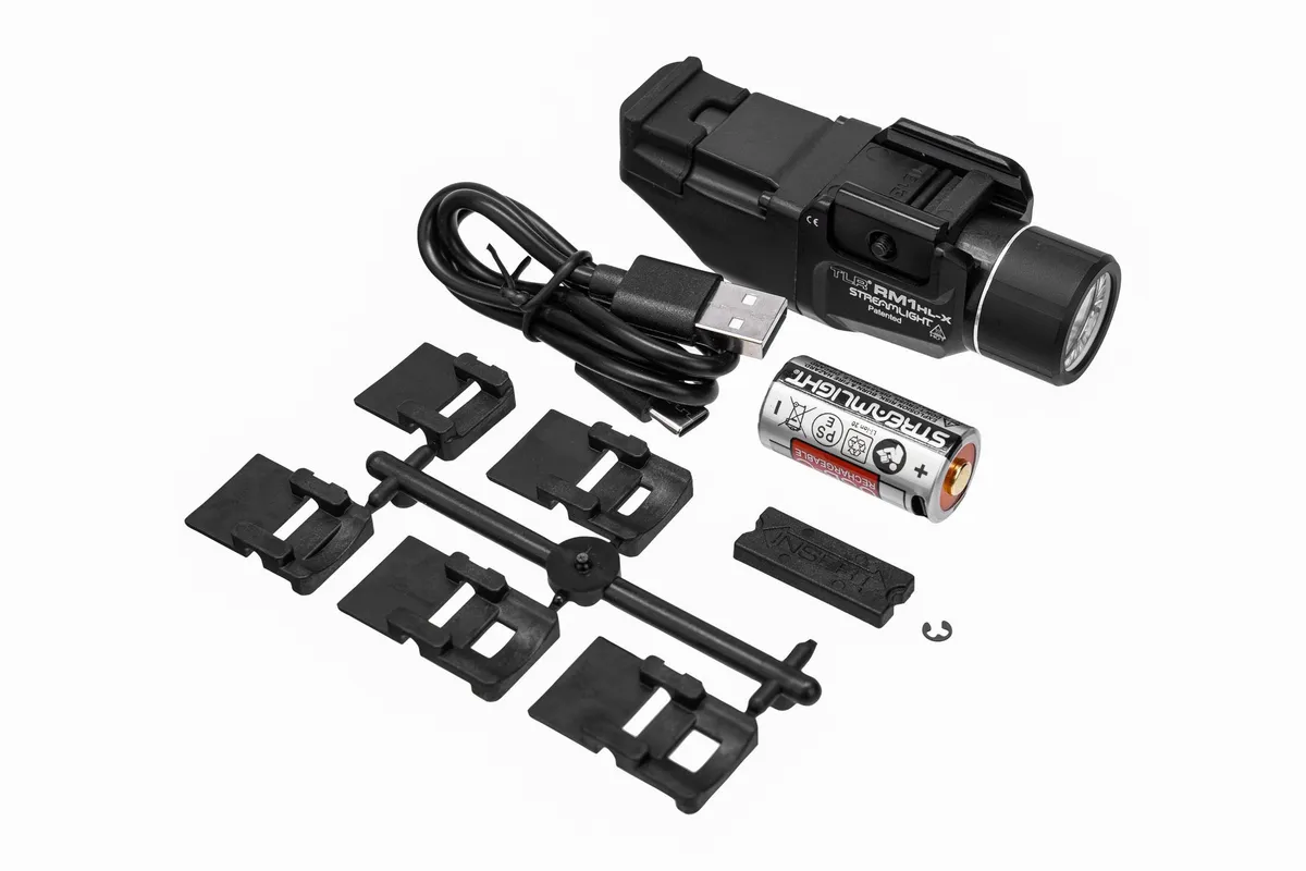 Streamlight TLR RM 1 HL-X USB Rail Light 1000 Lumens Black - Light - view 4