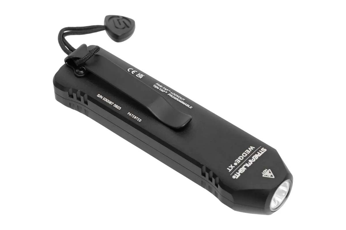 Streamlight Wedge XT Rechargeable Flashlight Black - Light, vista 2