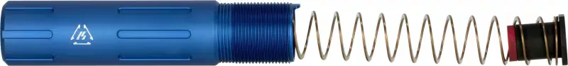 Strike Industries 7075 T6 Aluminum AR Pistol Buffer Tube, Blue - ARSPRESLICKBLU - Buffer Tube Assembly for AR-15, vista 2