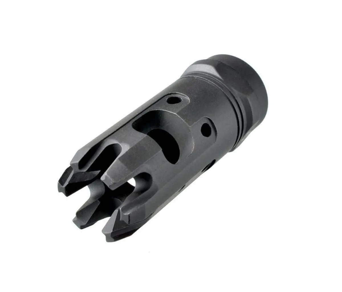 Strike Industries 9mm Mini King Comp - 1/2x28 - Muzzle Device for AR-15 - view 5
