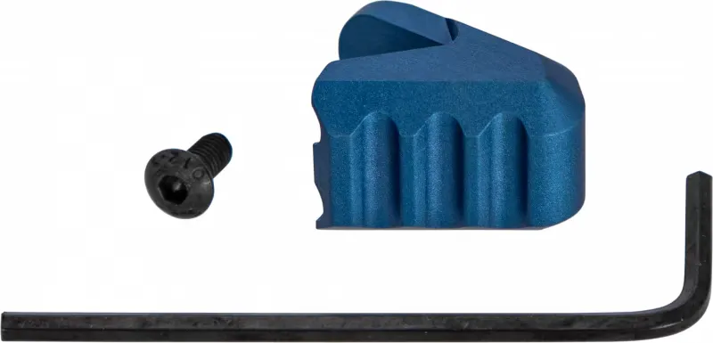 Strike Industries Aluminum ISO-Tab, Blue - ISOTAB-BLU - Charging Handle for AR-15, vista 1