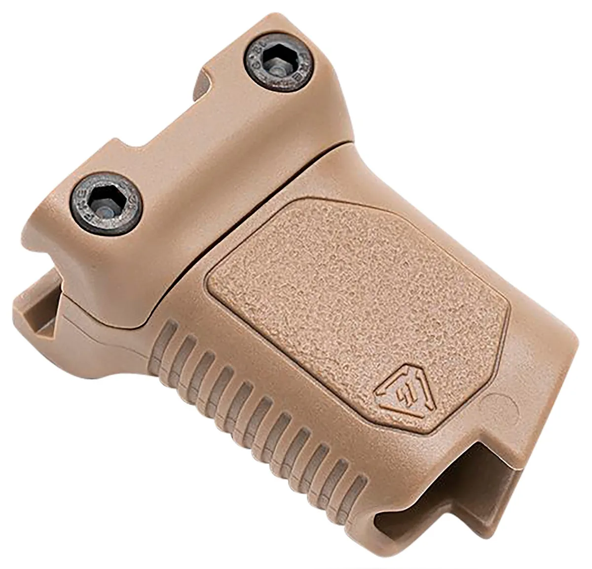 Strike Industries Angled Vertical Grip Short Flat Dark Earth with Cable Management Storage - Foregrip for AR-15 - view 1