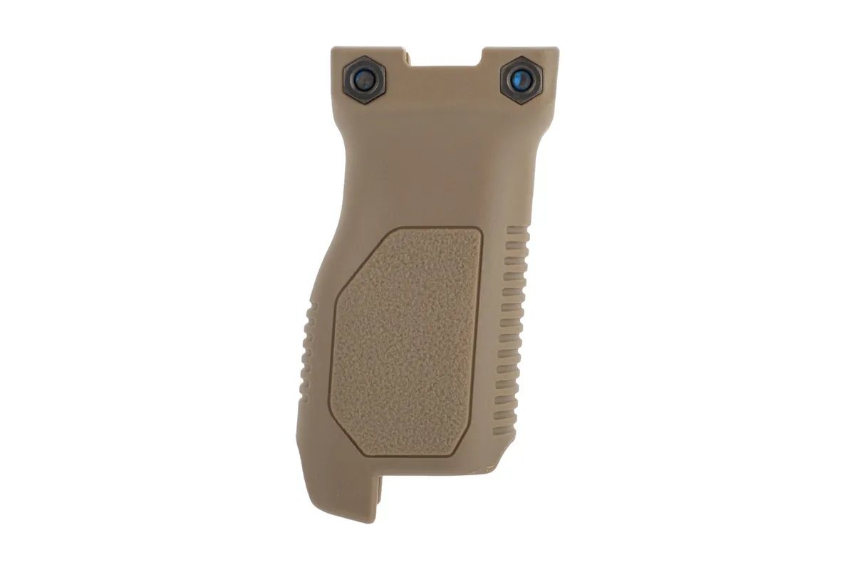 Strike Industries Angled Vertical Grip with Cable Management - Long - Picatinny - FDE - Foregrip for AR-15 - view 2