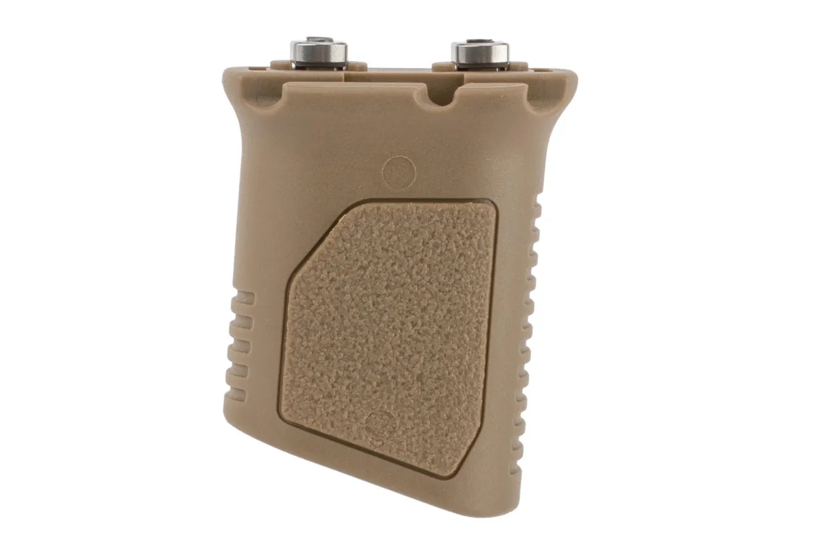 Strike Industries Angled Vertical Grip With Cable Management - Short - FDE - Foregrip for AR-15 - view 2