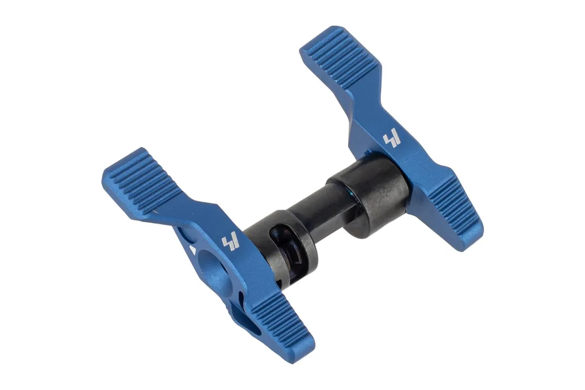 Strike Industries Ar-15 Ambidextrous Safety Selector Switch - Blue - Safety for AR-15, vista 1