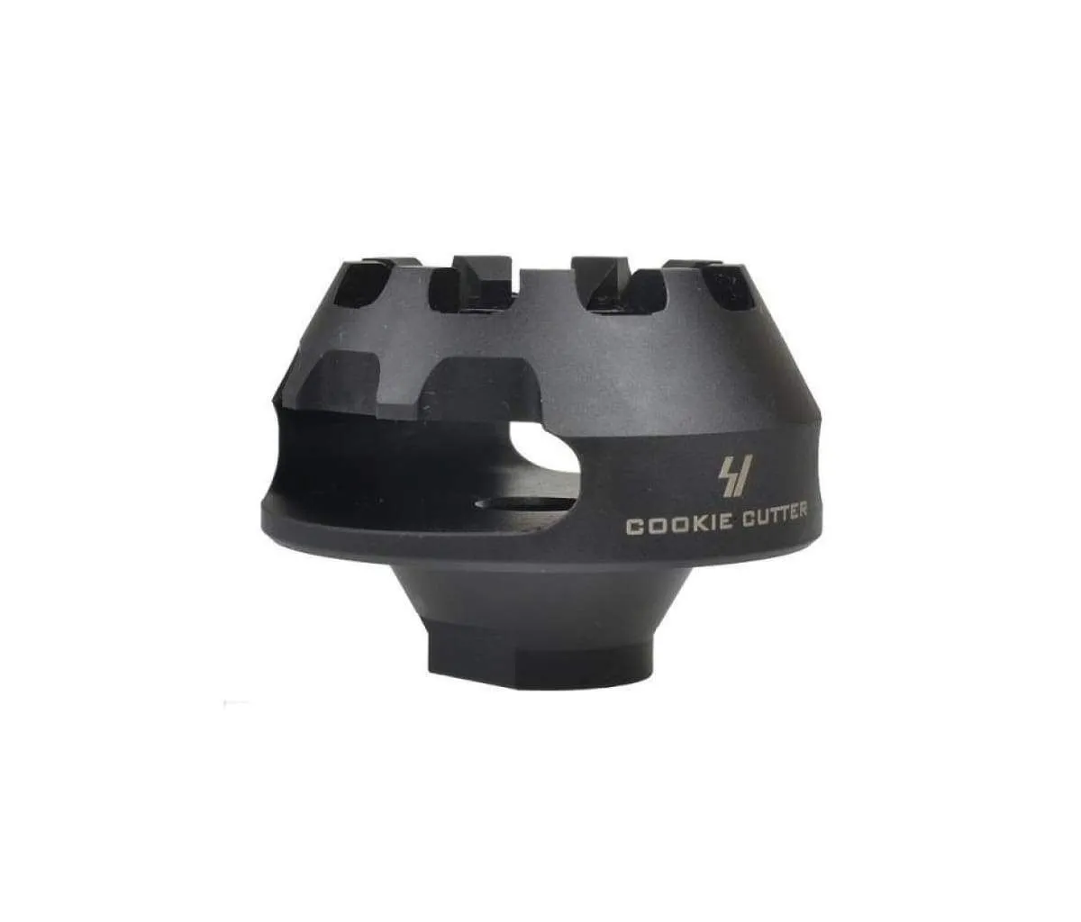 Strike Industries Ar-15 Cookie Cutter Comp .223 1/2-28 Black - Muzzle Device for AR-15 - view 5