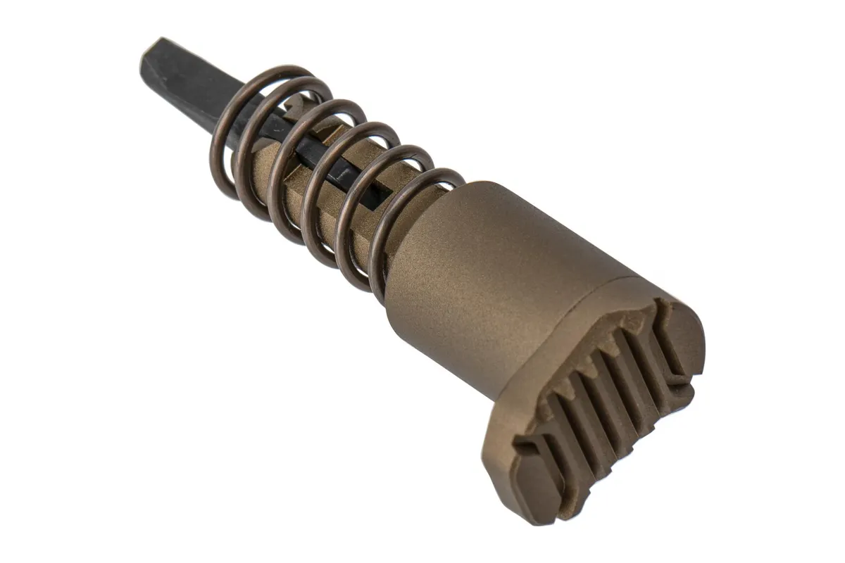 Strike Industries Ar-15 Extended Forward Assist Lightweight Low Profile Fde - Forward Assist for AR-15 - view 1