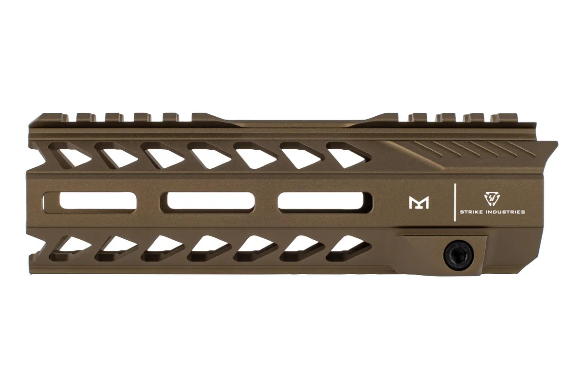 Strike Industries AR-15 M-Lok Handguard Rail 7in FDE One Size SI-StrikeRail-07-FDE - Handguard for AR-15 - view 3