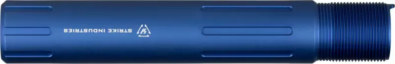 Strike Industries AR Carbine Pistol Buffer Tube, Blue - ARCARPRESLICKBLU - Buffer Tube Assembly for AR-15 - view 2