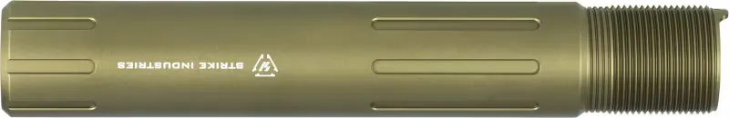 Strike Industries AR Carbine Pistol Buffer Tube, Flat Dark Earth - ARCARPRESLICKFDE - Buffer Tube Assembly for AR-15 - view 2