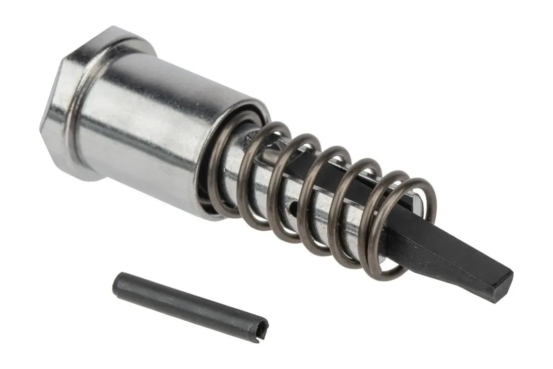 Strike Industries Ar Forward Assist Assembly - Chrome - Forward Assist for AR-15 - view 1