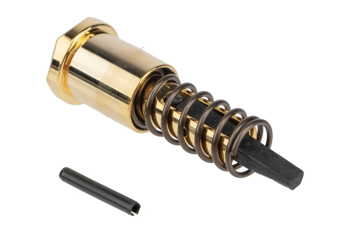 Strike Industries Ar Forward Assist Assembly - Gold - Forward Assist for AR-15, vista 2