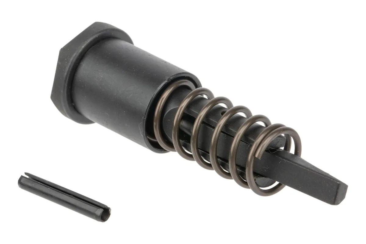 Strike Industries Ar Forward Assist With Hex Design Black - Forward Assist for AR-15 - view 2