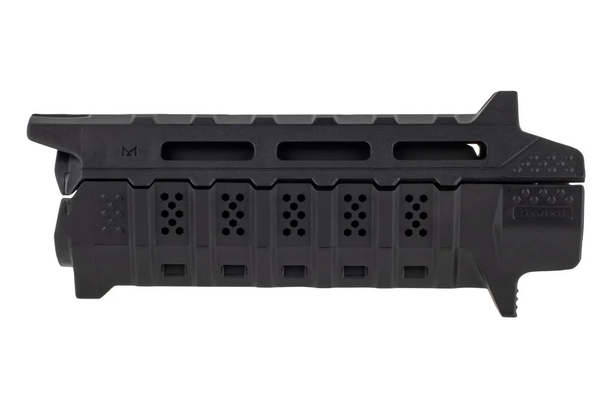 Strike Industries Carbine Length Handguard with Heat Shield - Black/Black - Handguard for AR-15 - view 2