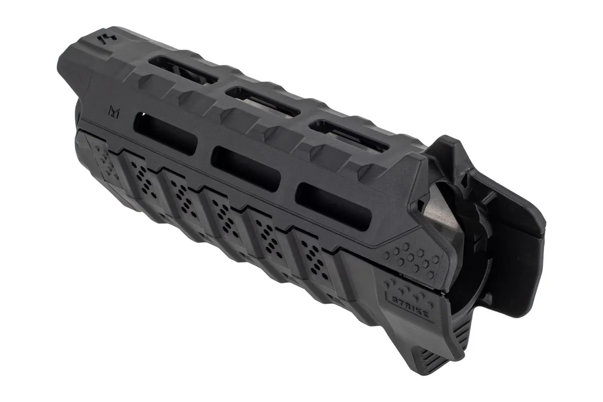 Strike Industries Carbine Length Handguard with Heat Shield - Black/Black - Handguard for AR-15 - view 1