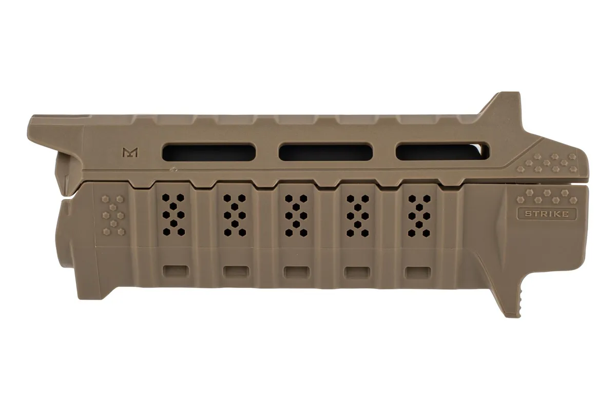 Strike Industries Carbine Length M-LOK Handguard Black/FDE One Size - Handguard for AR-15 - view 2