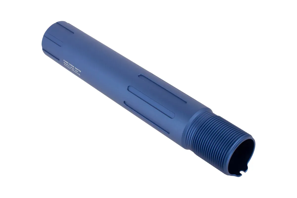 Strike Industries Carbine Length Pistol Buffer Tube - Blue - Buffer Tube for AR-15 - view 1