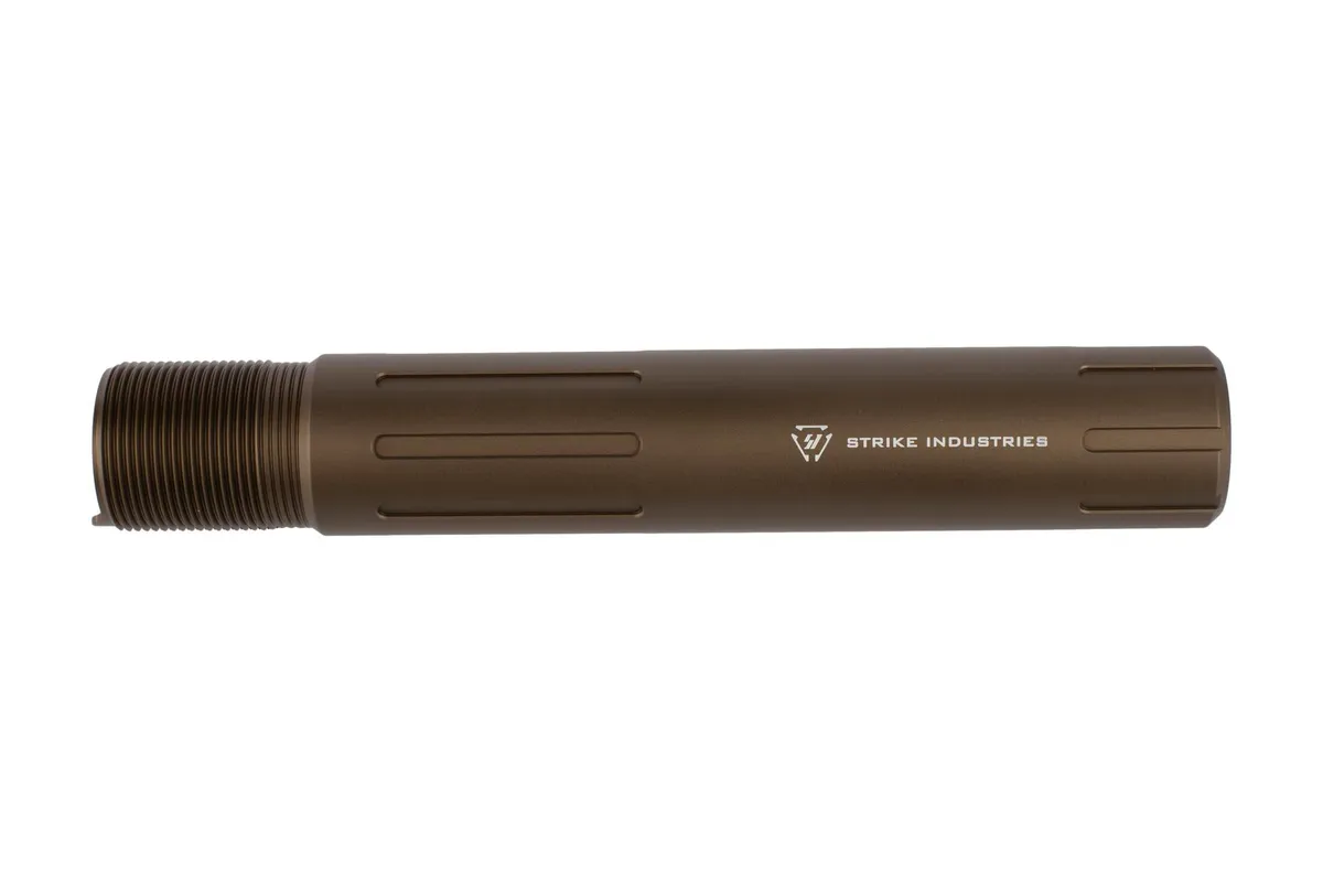 Strike Industries Carbine Length Pistol Buffer Tube - Fde - Buffer Tube for AR-15 - view 3