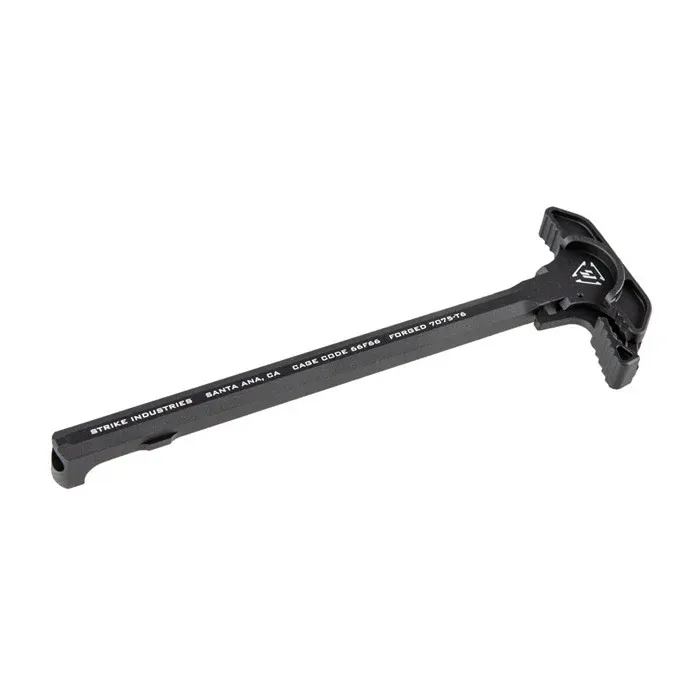 Strike Industries Charging Handle W/ Extended Latch, Black - SI-ARCH-EL-BK - Charging Handle for AR-15 - view 2