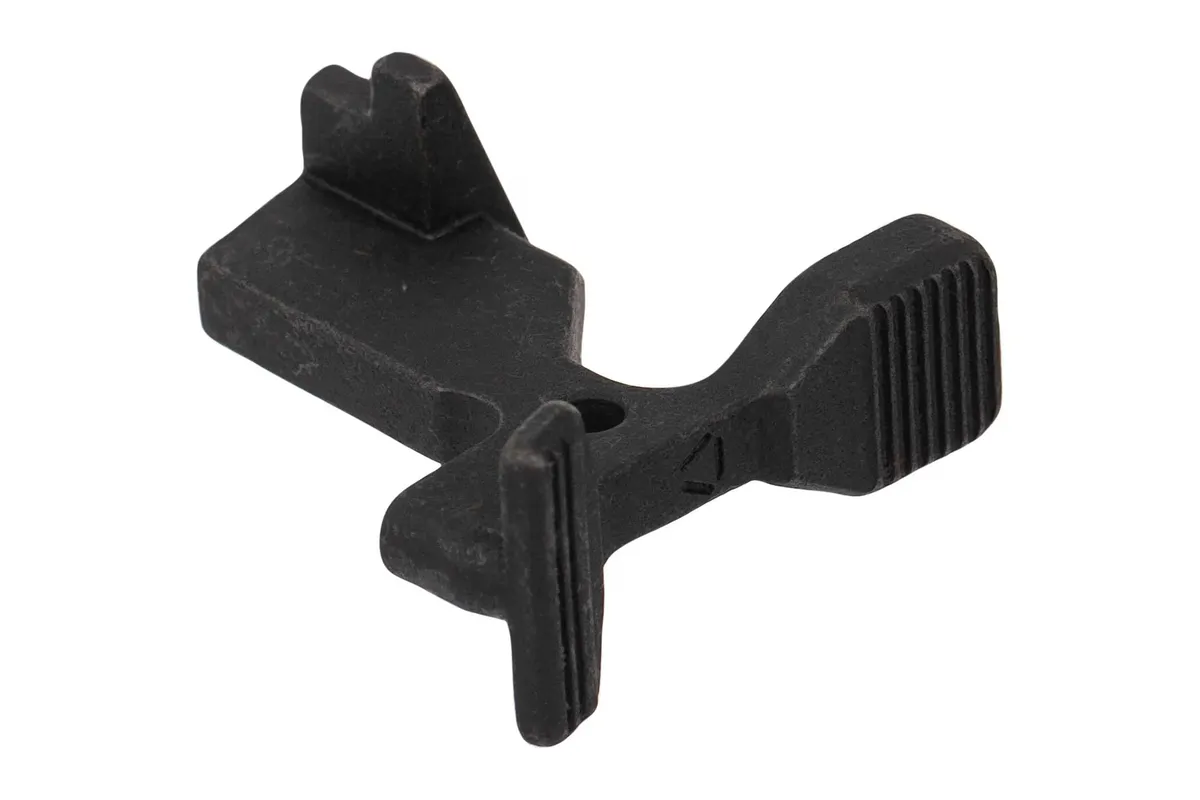 Strike Industries Enhanced Bolt Catch, Black, Fits AR-10 - Bolt Catch for AR-15 - view 1