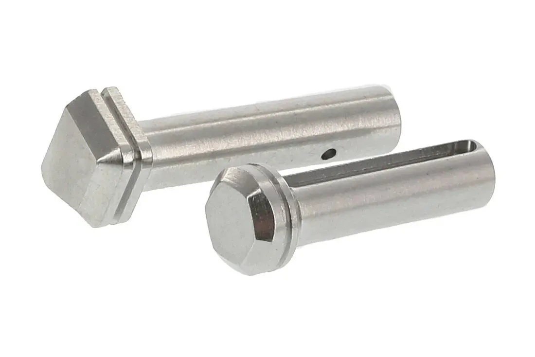 Strike Industries Extended Pivot / Takedown Pins - Chrome - Takedown Pin for AR-15 - view 1