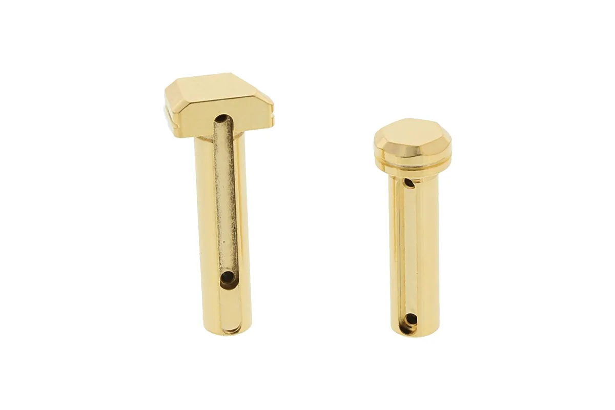 Strike Industries Extended Pivot / Takedown Pins - Gold - Takedown Pin for AR-15 - view 2