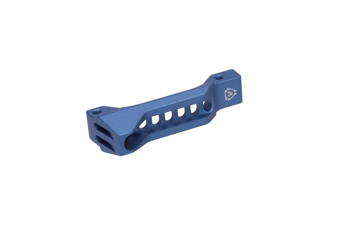 Strike Industries Fang Billet Aluminum Trigger Guard - Blue - Trigger Guard for AR-15, vista 3