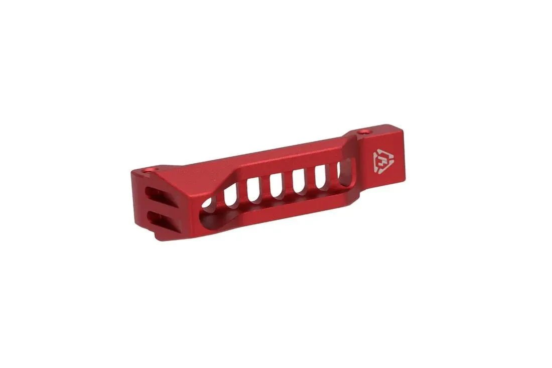 Strike Industries Fang Billet Aluminum Trigger Guard - Red - Trigger Guard for AR-15, vista 1