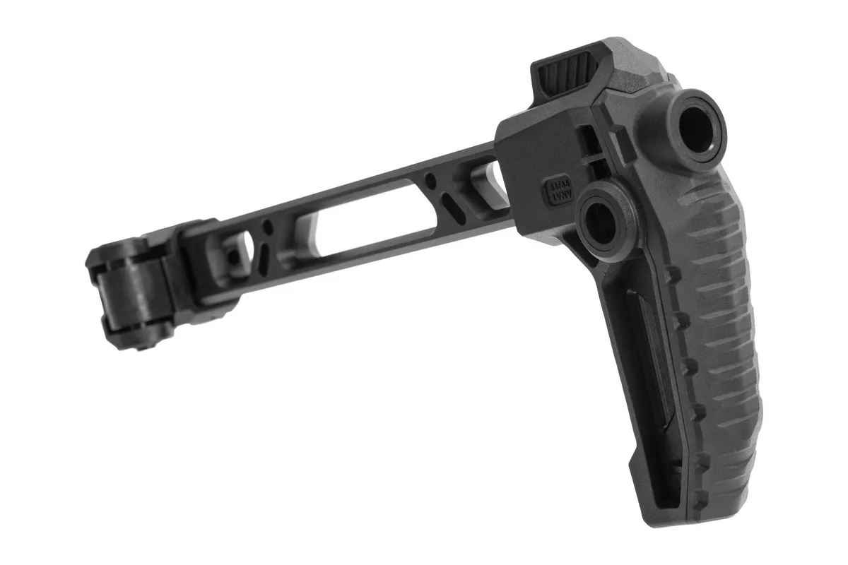 Strike Industries FSA Single Folding Stock Black - Compact and Reliable Folding Stock for Tactical Mobility - SI-FSA-S-STOCK - Stock & Brace for AR-15 - view 5