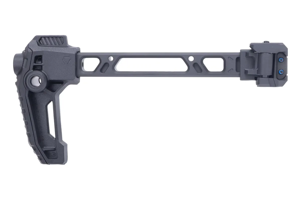 Strike Industries FSA Single Folding Stock Black - Compact and Reliable Folding Stock for Tactical Mobility - SI-FSA-S-STOCK - Stock & Brace for AR-15 - view 1
