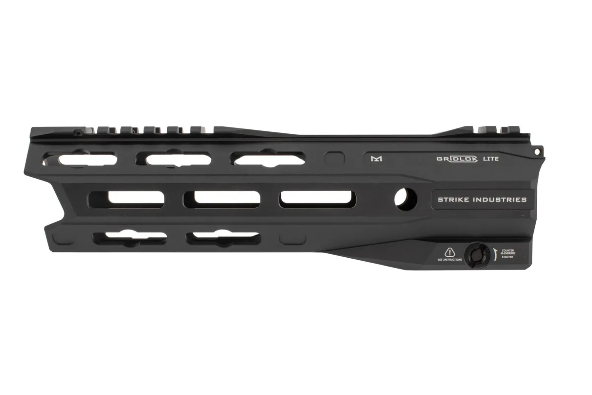 Strike Industries Gridlok LITE Complete AR-15 Handguard - Black - 8.5" - Handguard for AR-15 - view 2