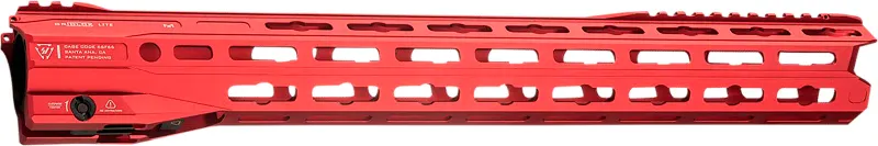 Strike Industries Gridlok LITE Rail 17" -Red - Elevate Your AR-15 - SI-GRIDLOK-LITE-17-RED - Handguard for AR-15 - view 1