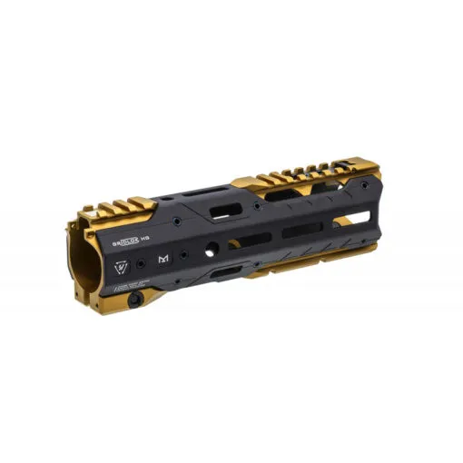 Strike Industries GRIDLOK M-LOK Handguard Assembly - 8.5", Black/Titan - Handguard for AR-15, vista 1