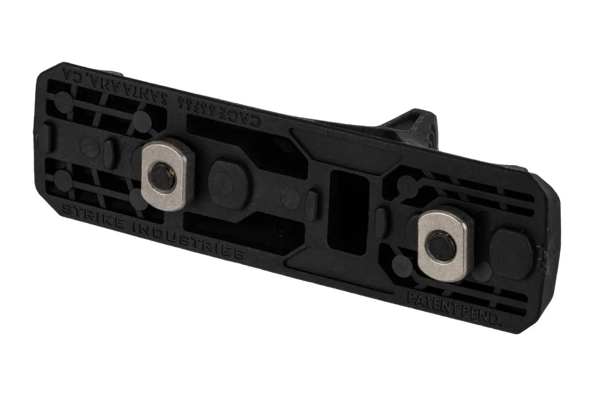 Strike Industries Link Anchor Handstop, Black, Fits MLOK and Keymod - Foregrip for AR-15, vista 3