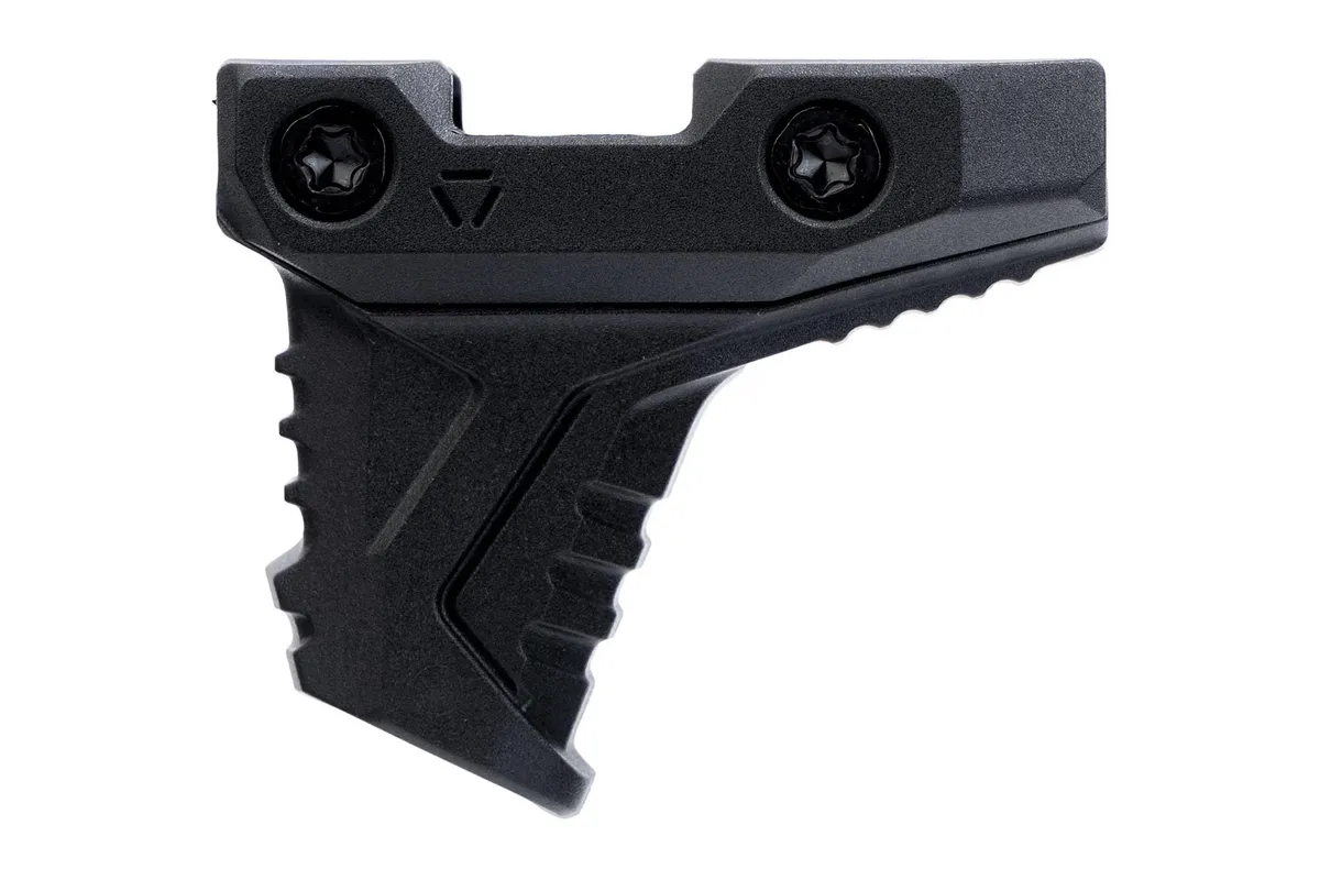 Strike Industries LINK Angled Handstop with Cable Management System - Black - Foregrip for AR-15, vista 2