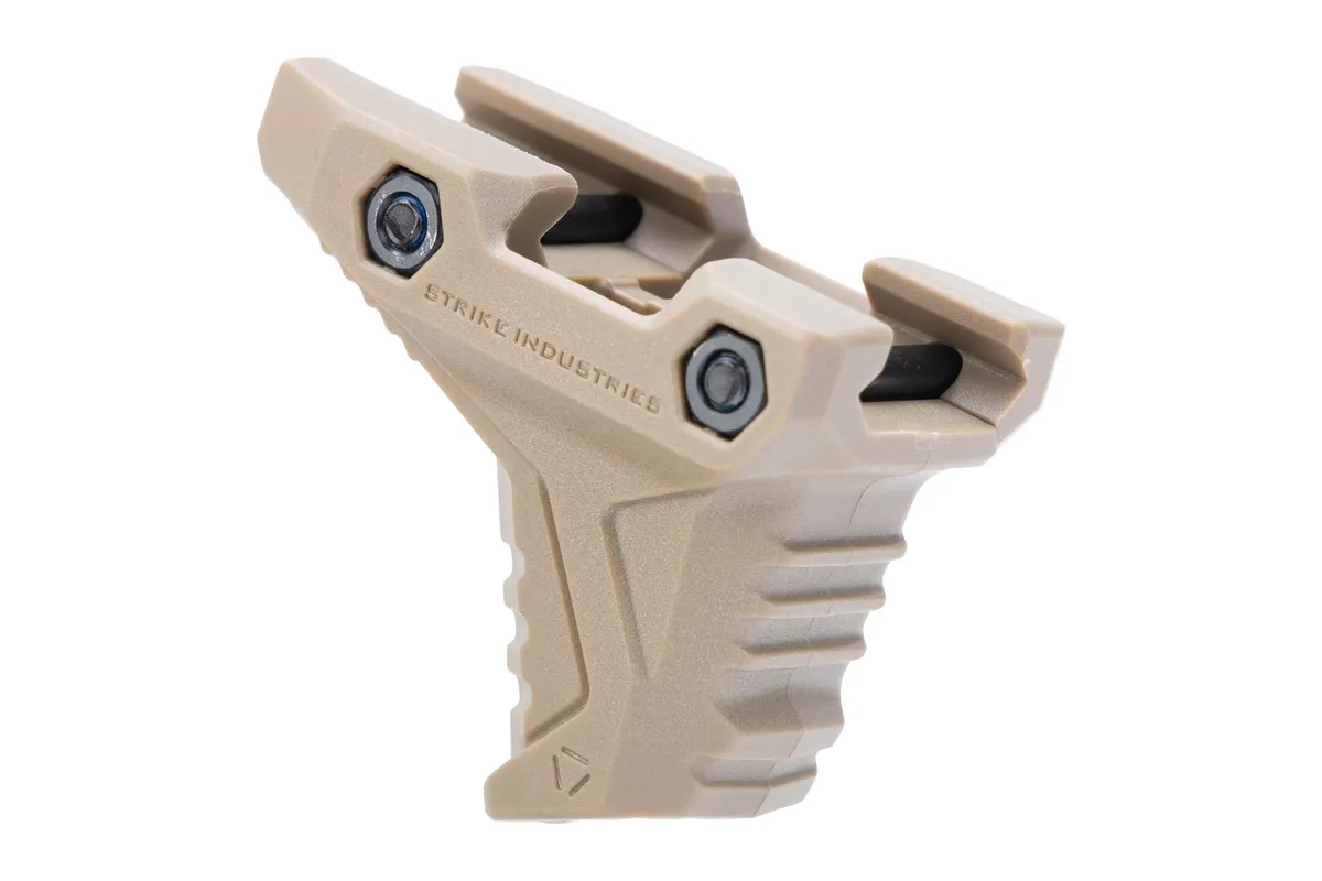 Strike Industries Mini HandStop with Cable Management System - Picatinny - FDE - Foregrip for AR-15 - view 3