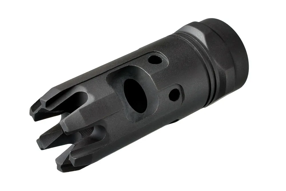 Strike Industries Mini King Comp Compensator for 9MM - Muzzle Device for AR-15, vista 5