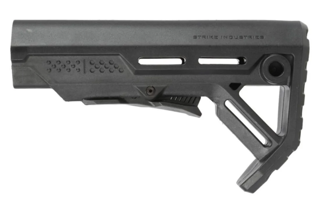 Strike Industries Mod 1 Ar-15 Mil-Spec Carbine Stock - Black - Stock & Brace for AR-15 - view 1