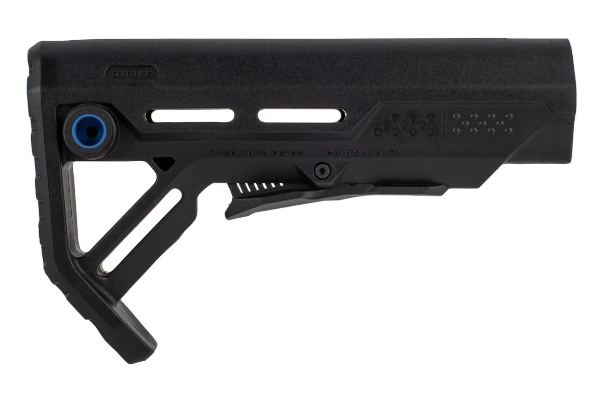 Strike Industries Mod 1 Ar-15 Mil-Spec Carbine Stock - Black/Blue Qd - Stock & Brace for AR-15 - view 1