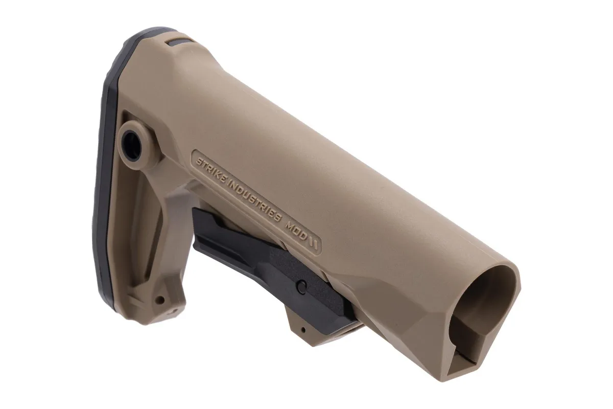 Strike Industries Mod 2 AR-15 Carbine Stock - FDE - Stock & Brace for AR-15 - view 2