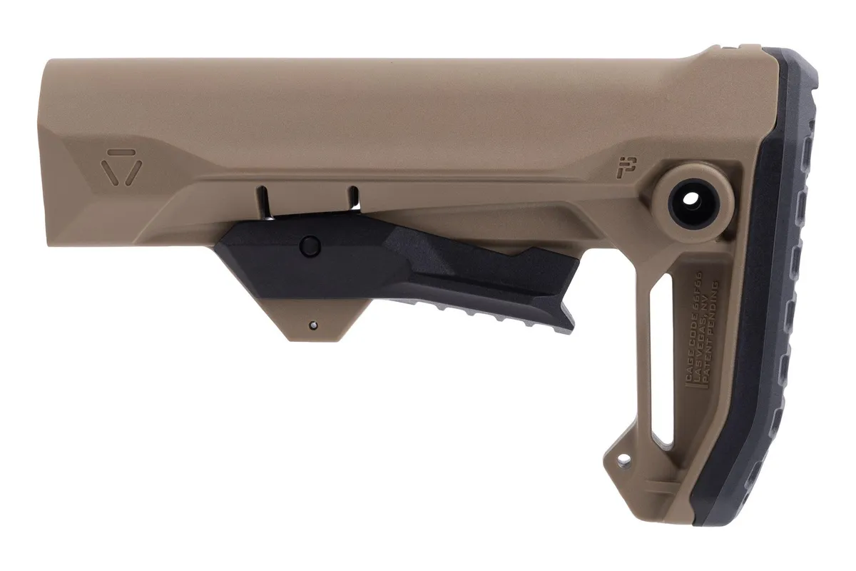 Strike Industries Mod 2 AR-15 Carbine Stock - FDE - Stock & Brace for AR-15 - view 3