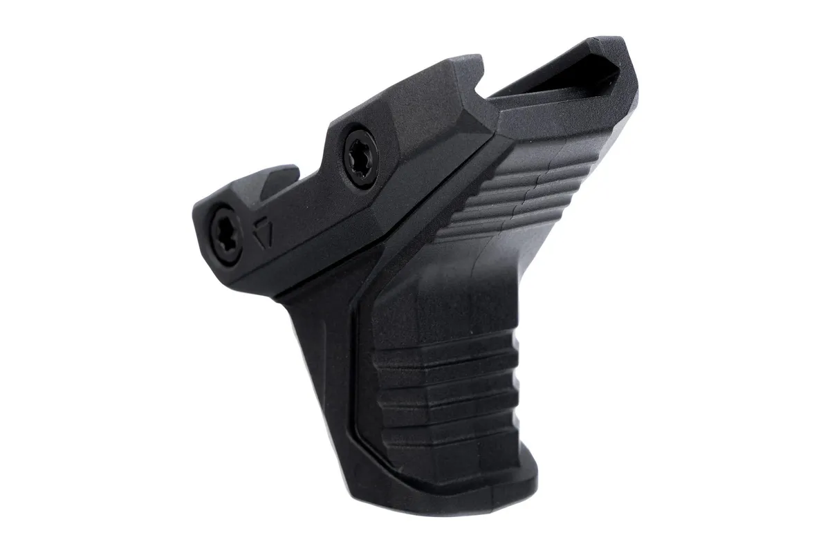 Strike Industries Picatinny Mini Hand Stop w/Cable Management System Black - Foregrip for AR-15, vista 2