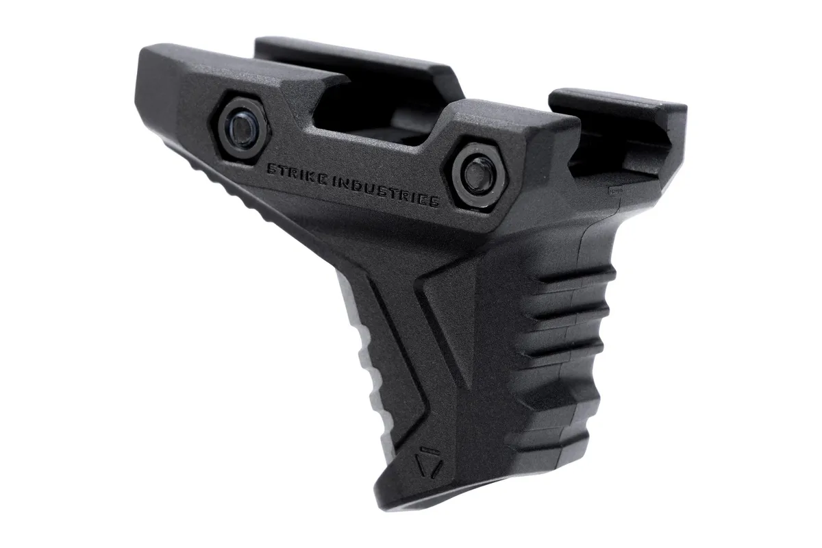 Strike Industries Picatinny Mini Hand Stop w/Cable Management System Black - Foregrip for AR-15, vista 3