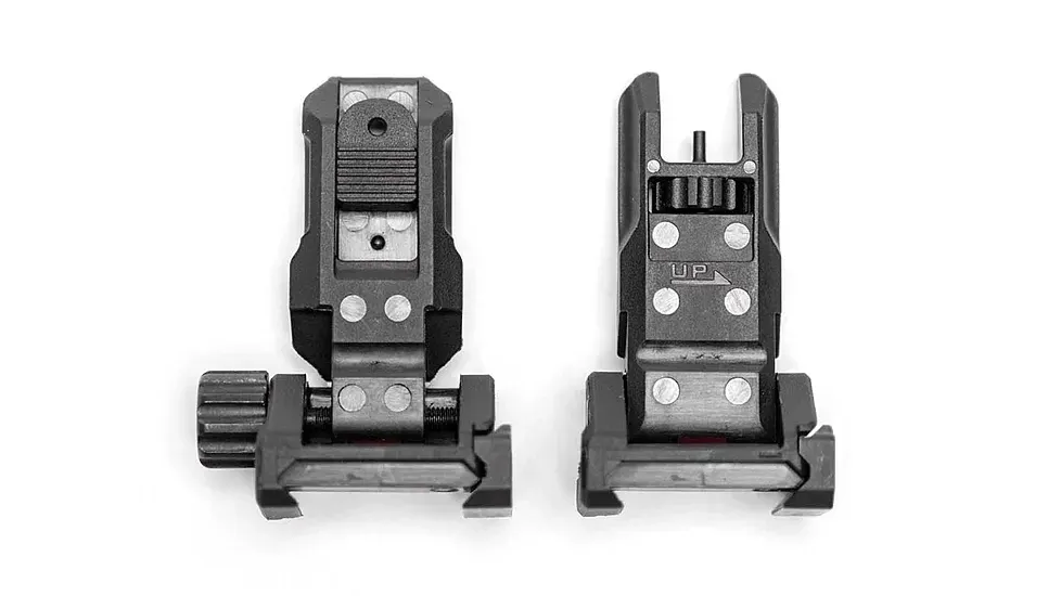 Strike Industries Polymer Backup Sights - Iron Sights for AR-15, vista 1