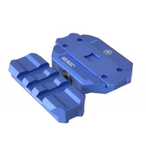 Strike Industries REX Riser Low Profile AR Rail Riser, Blue - SI-REX-RISER-BLU - Optic Mount, vista 1